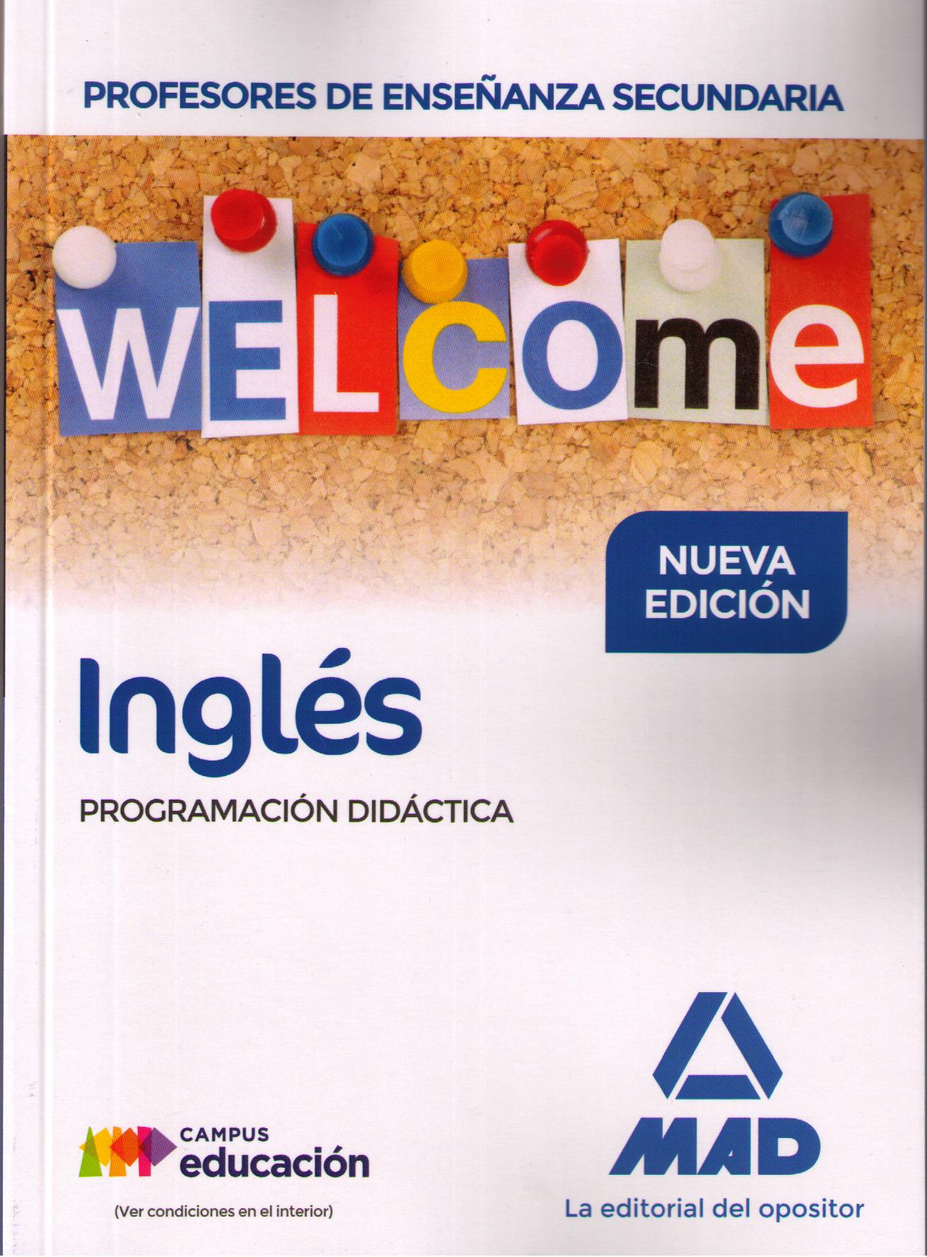 Inglés Programación Didáctica. Publicada la nueva edición revisada